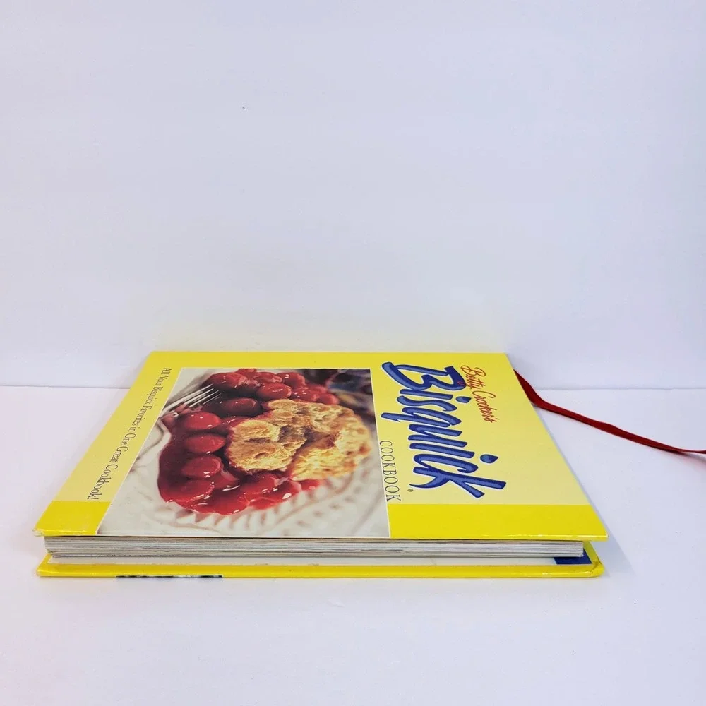 Betty Crocker Bisquick Cookbook Hardback Spiral Bound Recipes Book 2000's Era